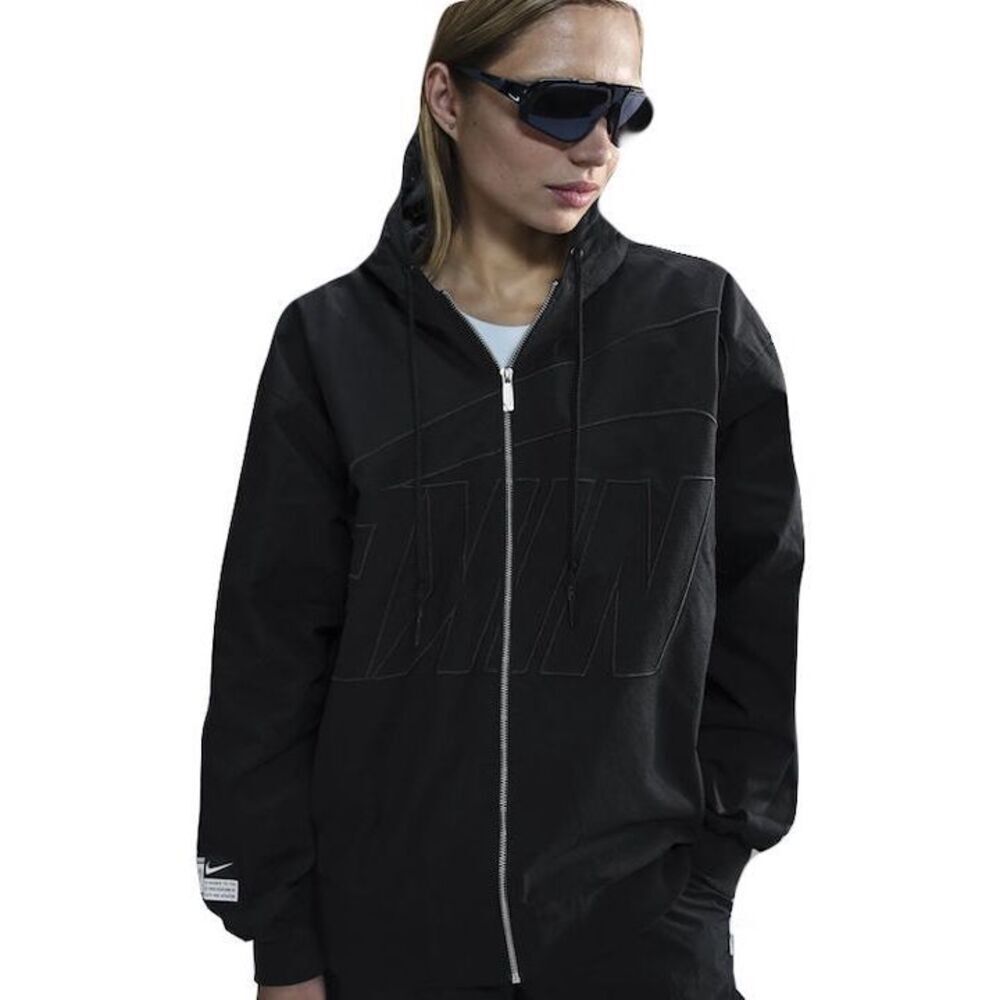 Nike NWT Sportswear Oversized Jacket Black XL